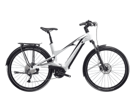 Bianchi e-Vertic T-Type Step-through Deore 10sp | MD | SV - Gray