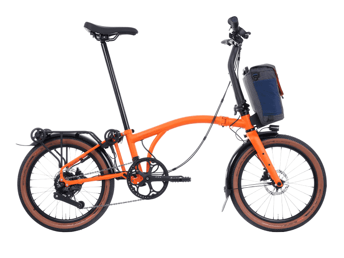 Foto: Brompton Electric G Line with Roller Frame - 4 Gang E-Bike Faltrad