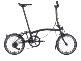 Brompton P Line Explore - 12 Gang Midnight Black Metallic | Mid