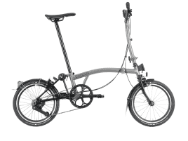 Brompton P Line Urban - 4 Gang Storm Grey | Low