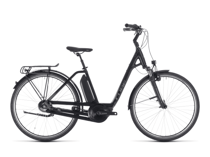CUBE Town Hybrid One 400 Wave | 42 cm | black´n´frostgreen