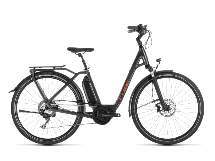 CUBE Town Sport Hybrid EXC 500 Easy Entry | 46 cm | iridium´n´copper