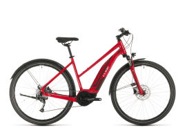 CUBE Nature Hybrid ONE 400 Lady Allroad 46 cm | red´n´red