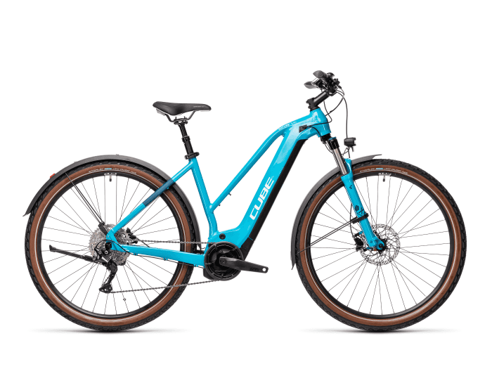 CUBE Nature Hybrid EXC 500 Allroad Lady S | petrol´n´darkblue