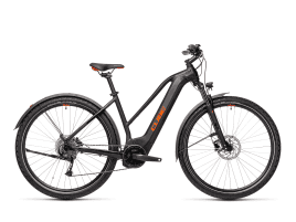 CUBE Nature Hybrid ONE 500 Allroad Lady XS | black´n´red