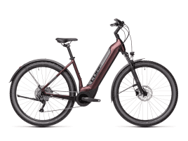 CUBE Nuride Hybrid Pro 500 Easy Entry Allroad XS | berry´n´grey