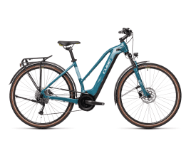 CUBE Touring Hybrid ONE 500 Lady S | blue´n´green