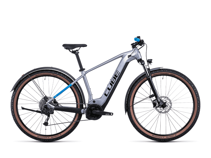 CUBE Reaction Hybrid Performance 500 Allroad XL | polarsilver´n´blue