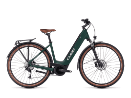 CUBE Touring Hybrid ONE 500 Easy Entry XS | darkgreen´n´green