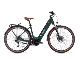 CUBE Touring Hybrid ONE 625 Easy Entry XS | darkgreen´n´green