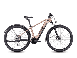 CUBE Reaction Hybrid Performance 500 Allroad Diamant | XS | metallicbrown´n´orange