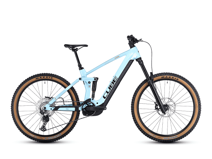 CUBE Stereo Hybrid 160 HPC Race 750 27.5 37 cm | iceblue´n´black