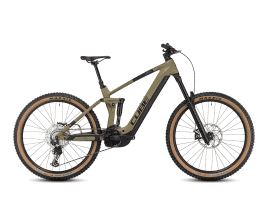 CUBE Stereo Hybrid 160 HPC Race 750 27.5 46 cm | olive´n´green