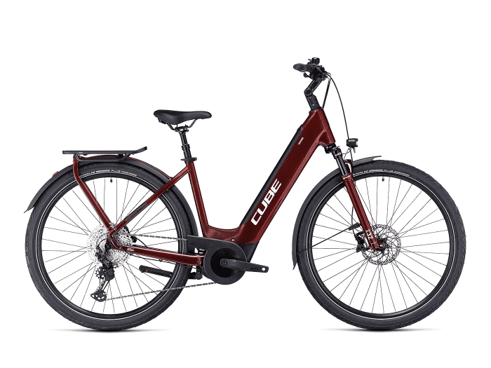 CUBE Touring Hybrid EXC 625 EasyEntry | XS | red´n´white