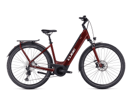 CUBE Touring Hybrid EXC 625 EasyEntry | S | red´n´white