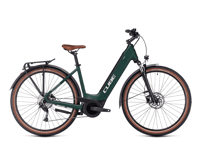 CUBE Touring Hybrid ONE 625 EasyEntry | XS | darkgreen´n´green