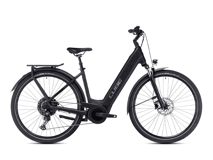 CUBE Touring Hybrid Pro 625 EasyEntry | XS | black´n´metal