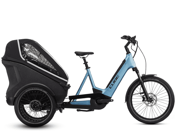 Foto: CUBE Trike Family Hybrid 1500 E-Bike Lastenfahrrad Kindertransportrad