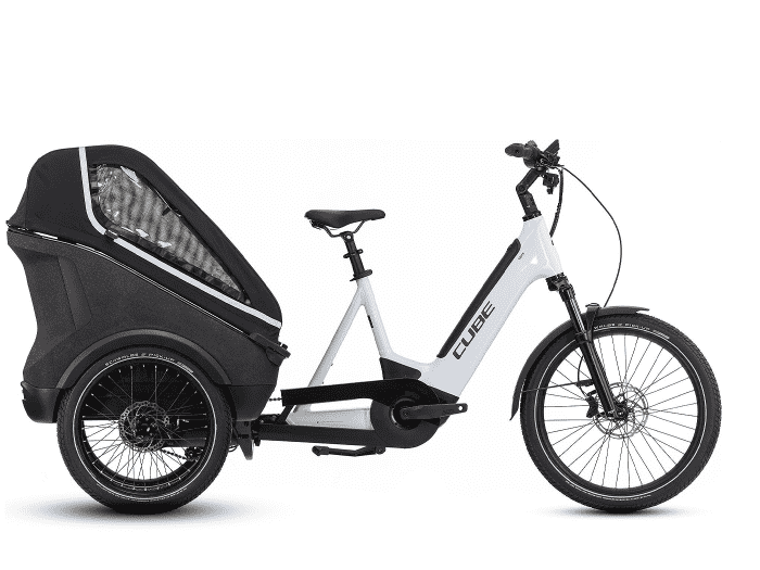 Foto: CUBE Trike Family Hybrid 1500 E-Bike Lastenfahrrad Kindertransportrad