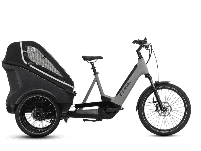 Foto: CUBE Trike Family Hybrid 1500 E-Bike Lastenfahrrad Kindertransportrad