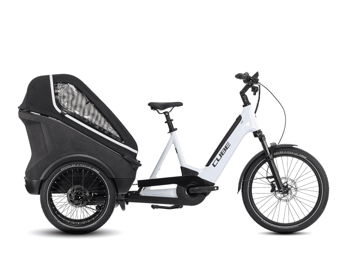 Foto: CUBE Trike Family Hybrid 750 E-Bike Lastenfahrrad Kindertransportrad