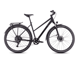 CUBE Nature ONE Allroad Trapeze | 54 cm | black´n´black