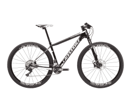 Cannondale F-Si Carbon 3 SM | Jet Black w/ Magnesium White and Fine Silver, Gloss - BLK