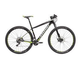 Cannondale F-Si Carbon 4 SM | Jet Black w/ Berzerker Green and Magnesium White, Gloss - REP