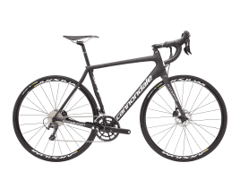 Cannondale Synapse Carbon Disc Ultegra 51 cm | Jet Black w/ Magnesium White and Nearly Black, Matte - CRB