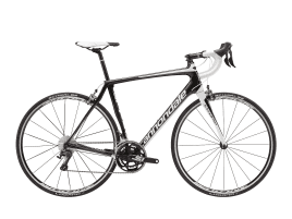 Cannondale Synapse Carbon Ultegra 56 cm | Jet Black w/ Magnesium White and Nearly Black, Matte - CRB