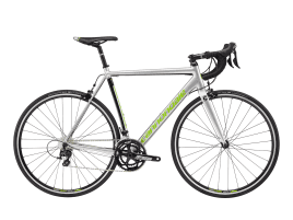 Cannondale CAAD Optimo 105 54 cm | Fine Silver w/ Jet Black and Berzerker Green - Gloss (REP)