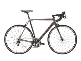 Cannondale CAAD12 105 44 cm | Charcoal Gray w/ Jet Black and Acid Red - Matte (BQR)