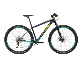 Cannondale F-Si Carbon 2 L | Midnight Blue w/ Neon Spring, Turquoise - Gloss (MDN)