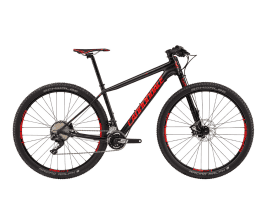 Cannondale F-Si Carbon 3 XS | Nearly Black w/ Jet Black and Acid Red - Gloss (NBL)