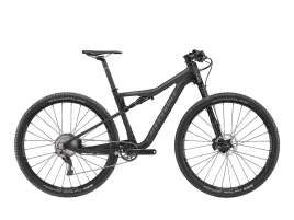 Cannondale Scalpel-Si Carbon 3 L | Jet Black w/ Nearly Black and Charcoal Gray - Matte (BBQ)