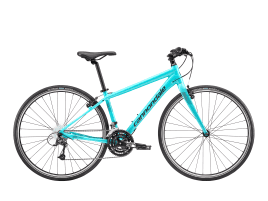 Cannondale Quick 4 Womens L | TRQ - turquoise w/ nearly black and teal, reflective detail, gloss