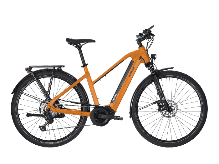 Carver Route E.540 Damen Sport | 45 cm | orange metallic / black / dark anthracite