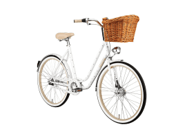 Creme Cycles Molly Lady 3-speed 44 cm | white w/ dots