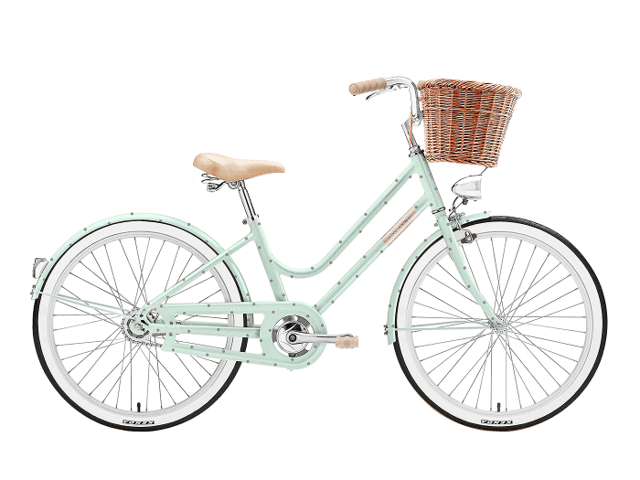 Creme Cycles Mini Molly 24″ Pistachio Polka