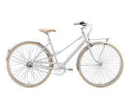 Creme Cycles Caferacer Lady Solo 52 cm | Bright Silver
