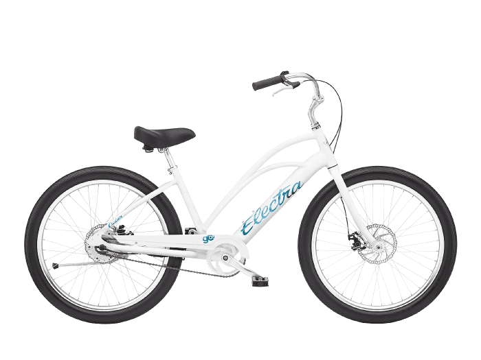 Electra Cruiser Go! Step-Thru | White