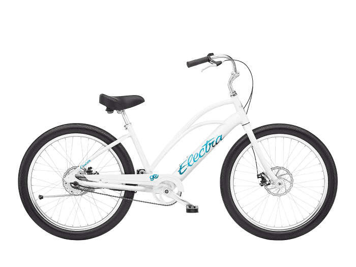 Electra Cruiser Go! Step-Thru White