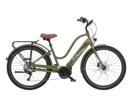 Electra Townie Path Go! 10D Schritt-Thru Olive