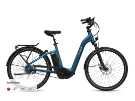 FLYER Gotour5 7.23 S | Jeans Blue Gloss | FLYER Display D1 | 603 Wh