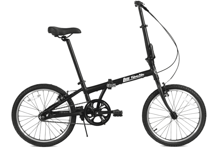 FabricBike Folding Matte Black | 1-Gang