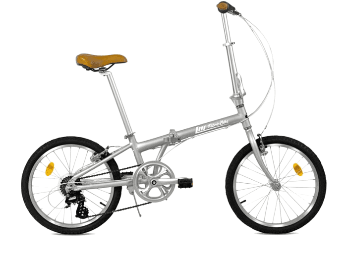 FabricBike Folding Space Grey | 7-Gang