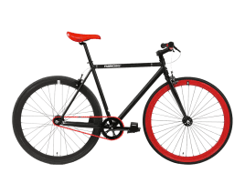 FabricBike Original 53 cm | Matte Black & Red 3.0