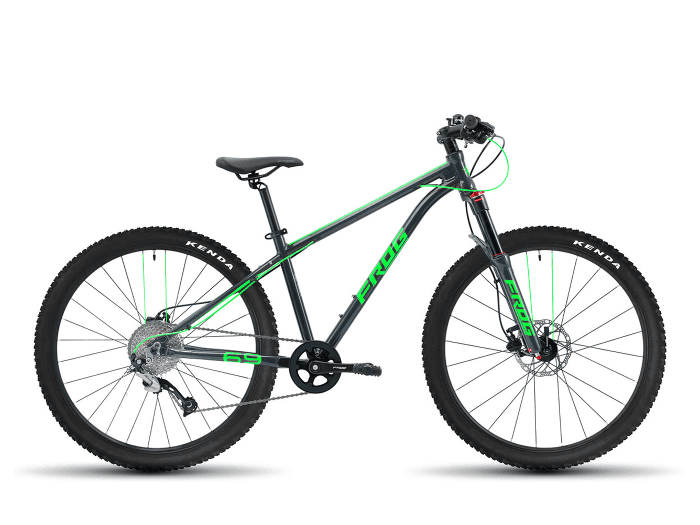 Frog MTB 69 Metallic Grey Neon Green