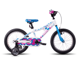 GHOST Powerkid 16 white/blue/pink