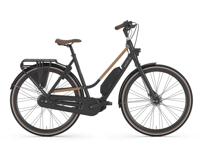 Gazelle citygo c3 2021 hybrid trapeze bike discount black